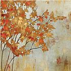 Asia Jensen Canvas Paintings - Golden Foilage
